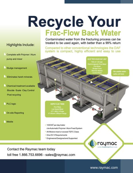 Frac Water Treatment brochure cover